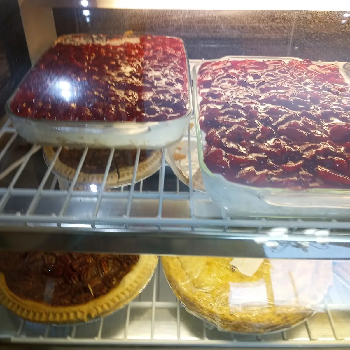 Cherry and Strawberry Cheesecake