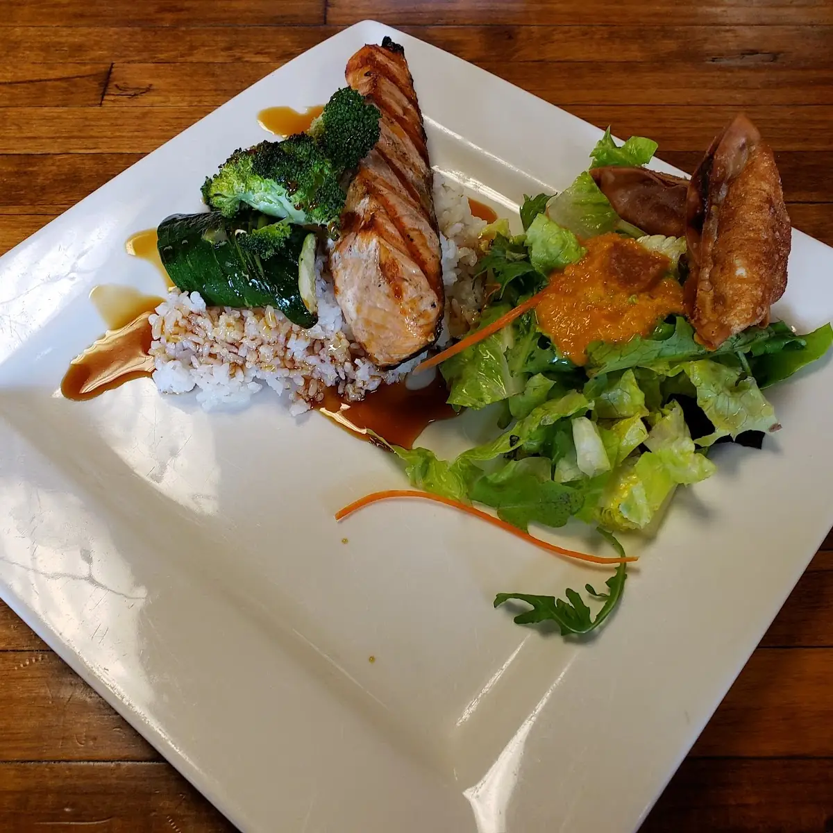Salmon Teriyaki Bento