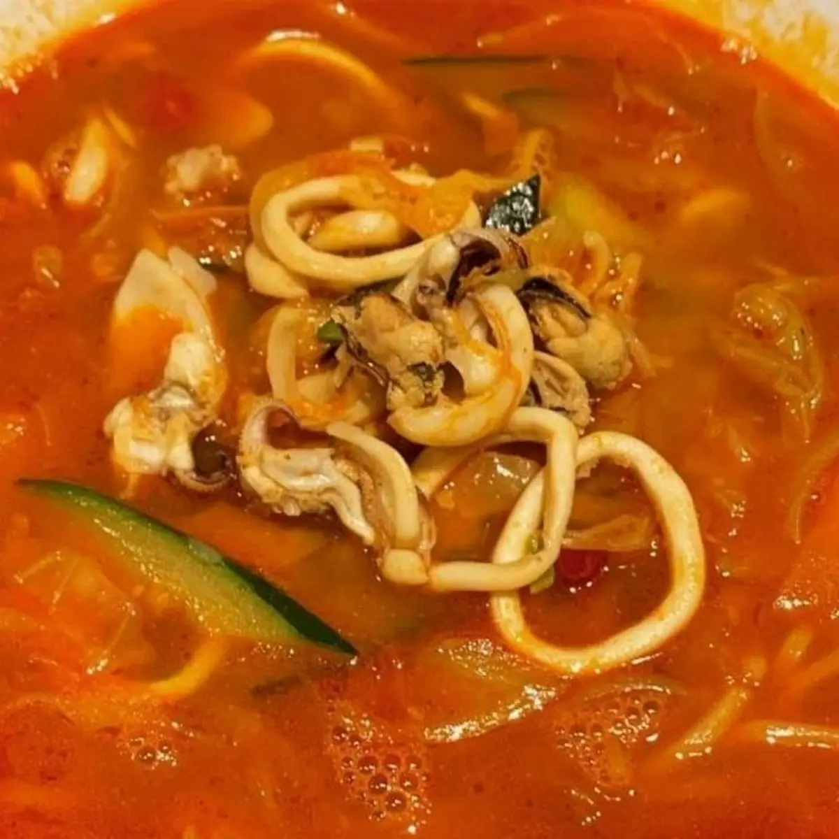Spicy Noodle Soup