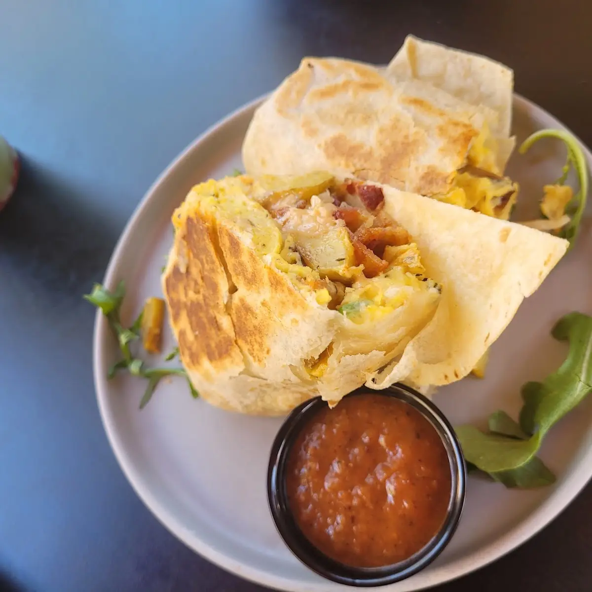 Chipotle Chicken Breakfast Burrito
