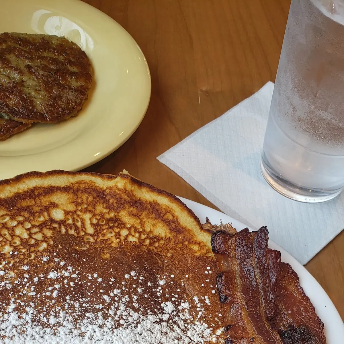 Pancakes with Bacon