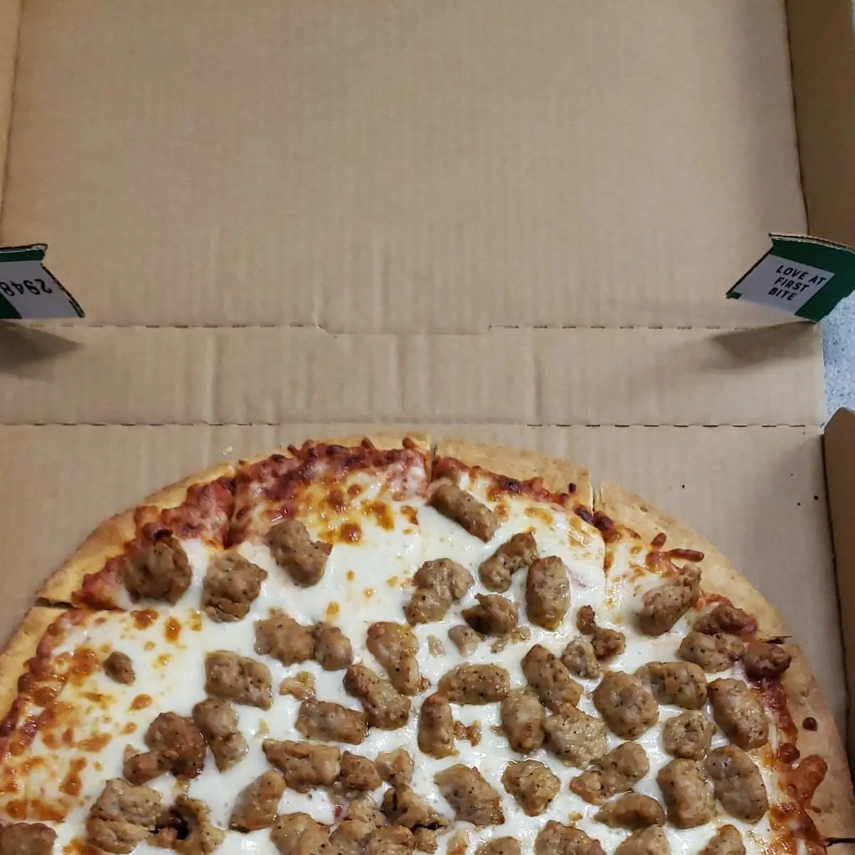 Italian Sausage Pizza