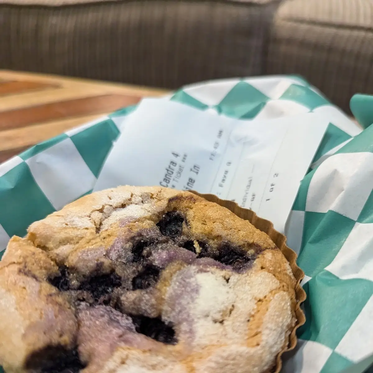 Gluten Free Blueberry Muffin