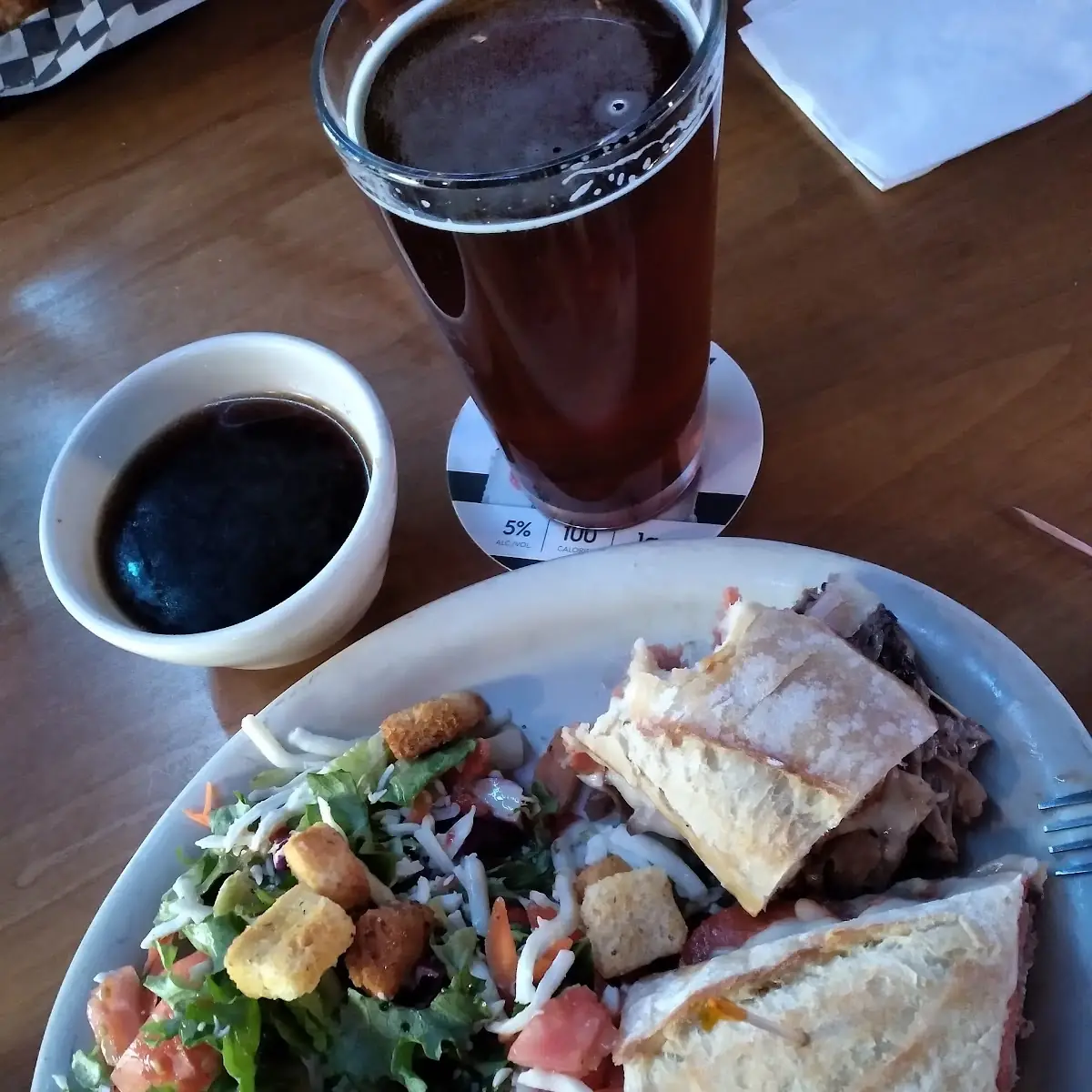 Italian French Dip Sandwich