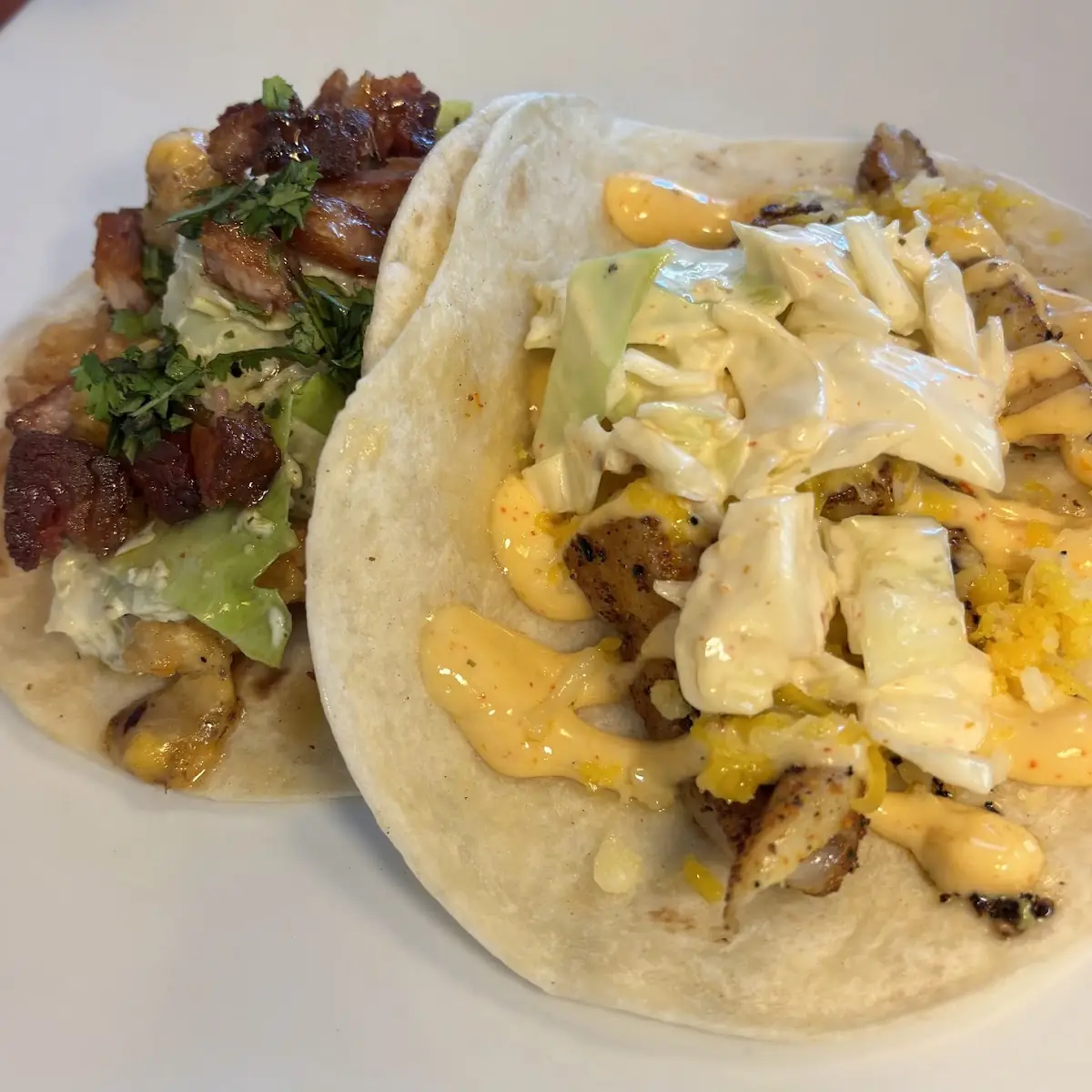 Steak and Fish Tacos