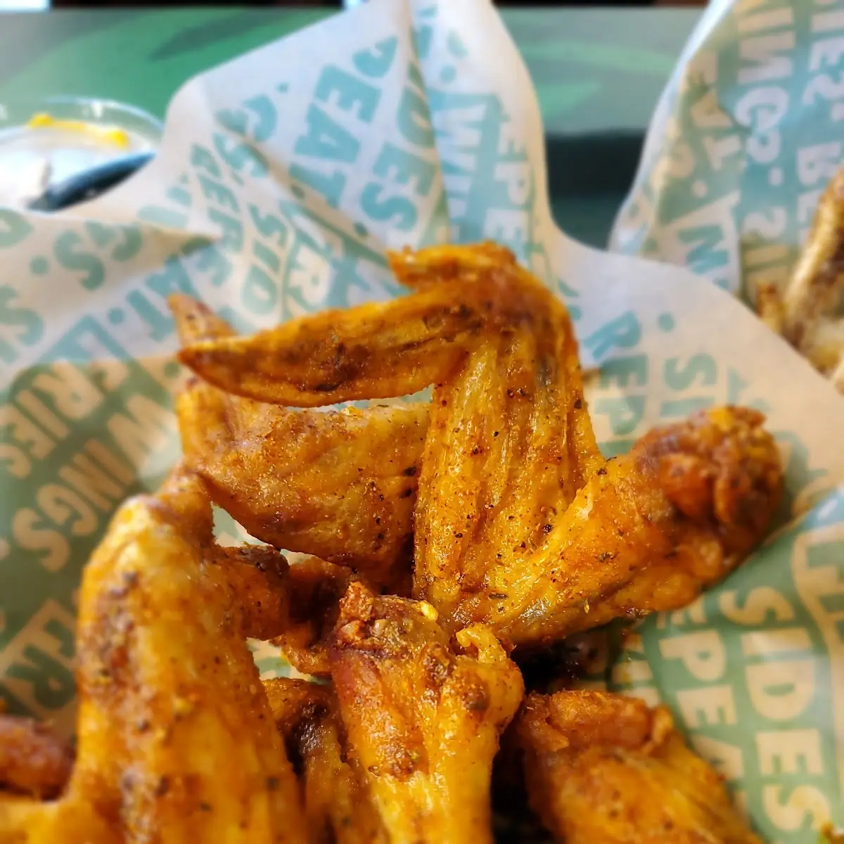 Wingstop Chicken Wings and Fries