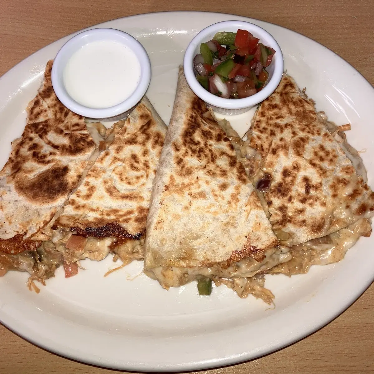 Quesadilla De Pollo Chicken Quesadilla