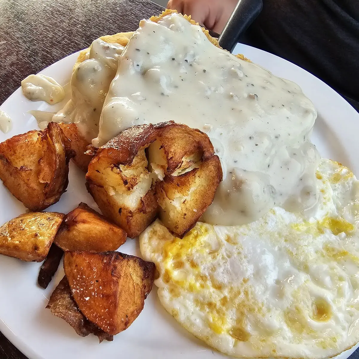 Chicken Fried Steak and Eggs