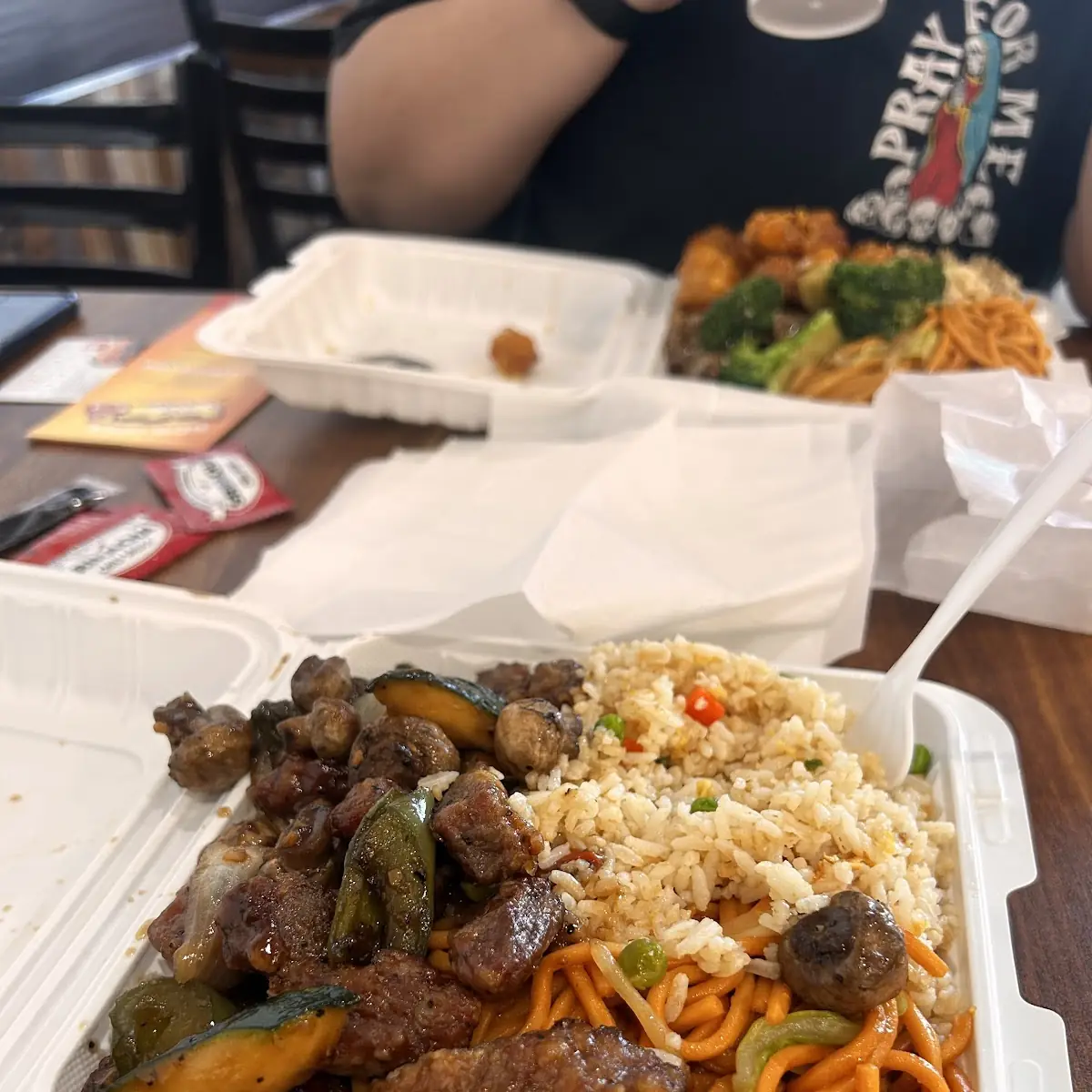 Chow Mein Orange Chicken Teriyaki Chicken