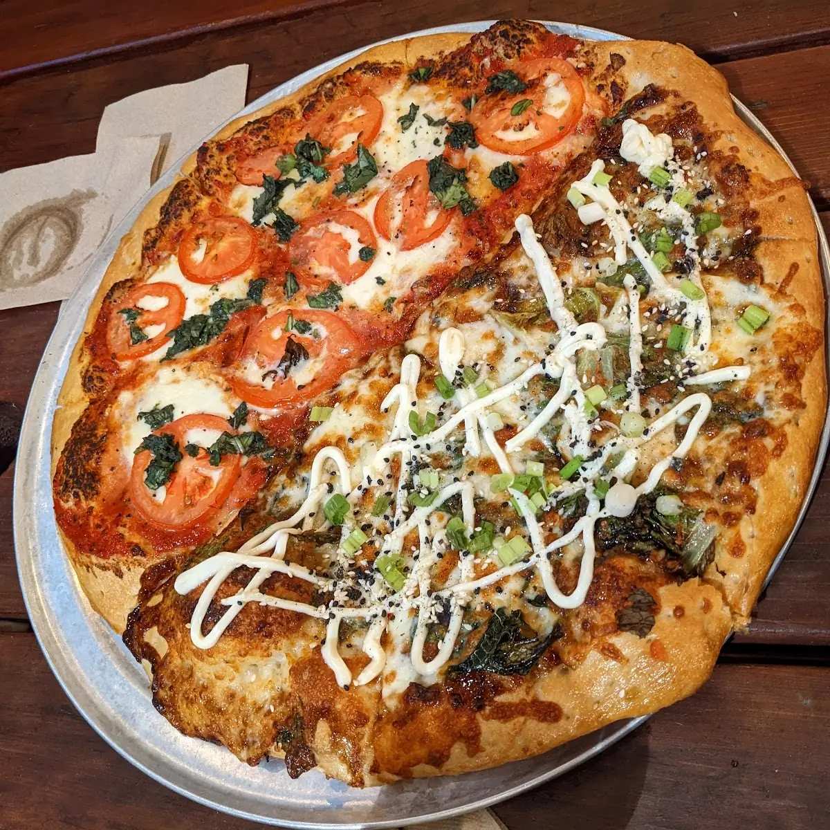 Hawaiian Pizza Margherita Pizza