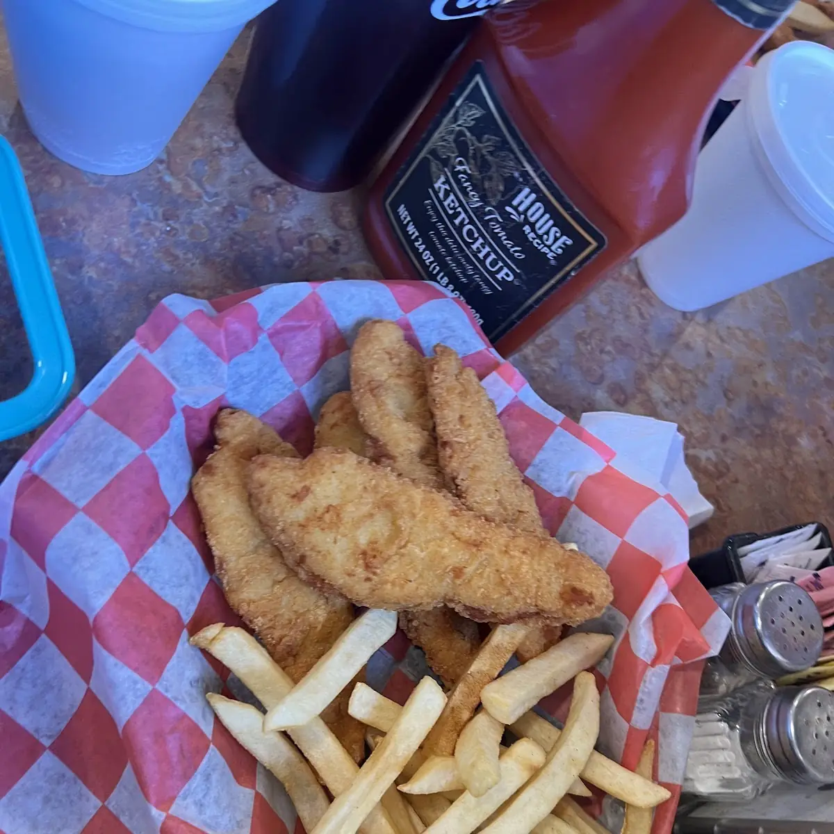 Fish Sandwich & Fries