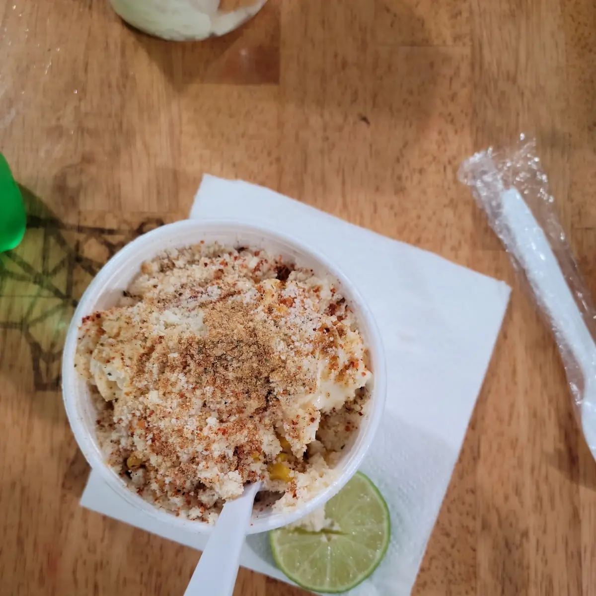 Corn in a Cup or Elote En Vaso
