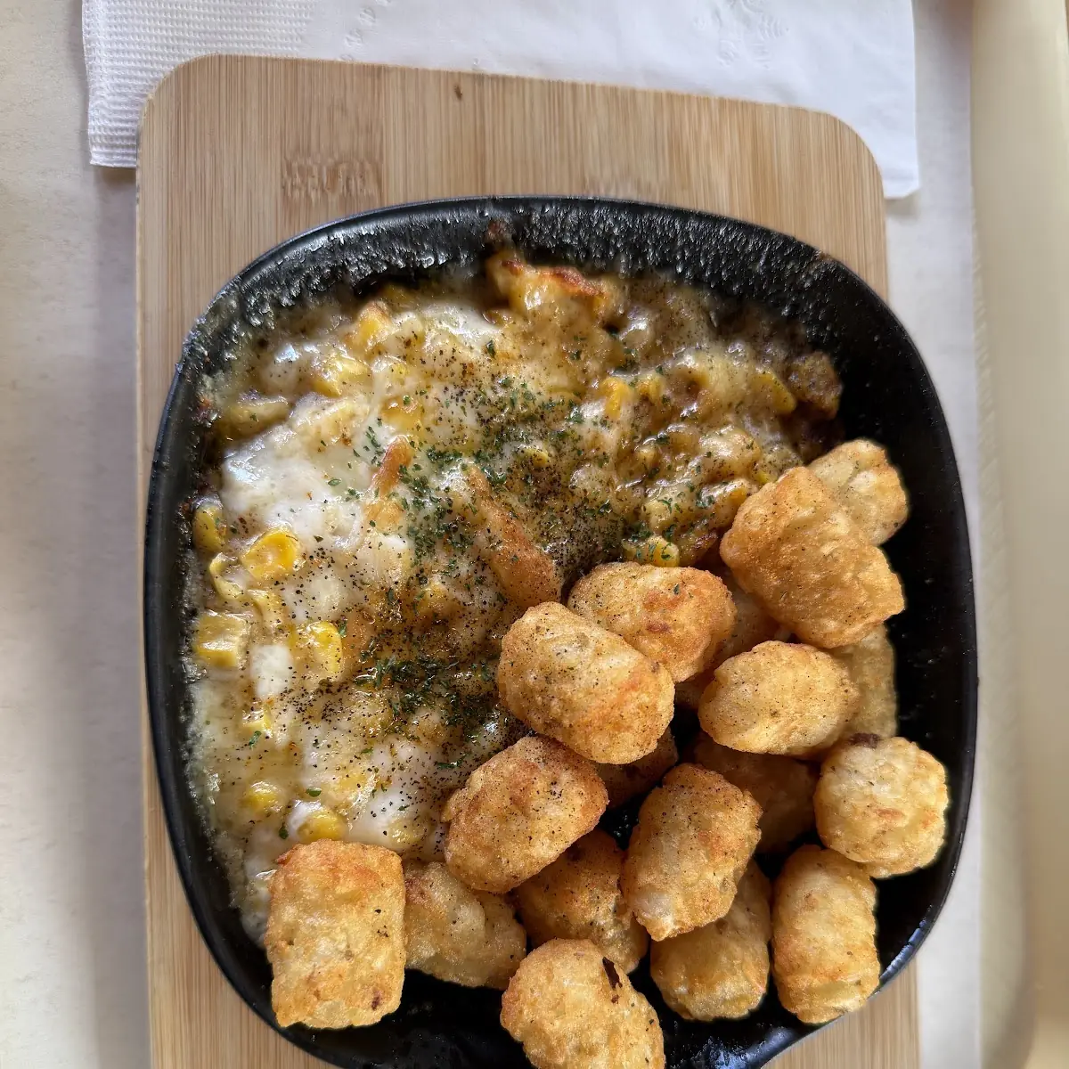 Corn Cheese Tots