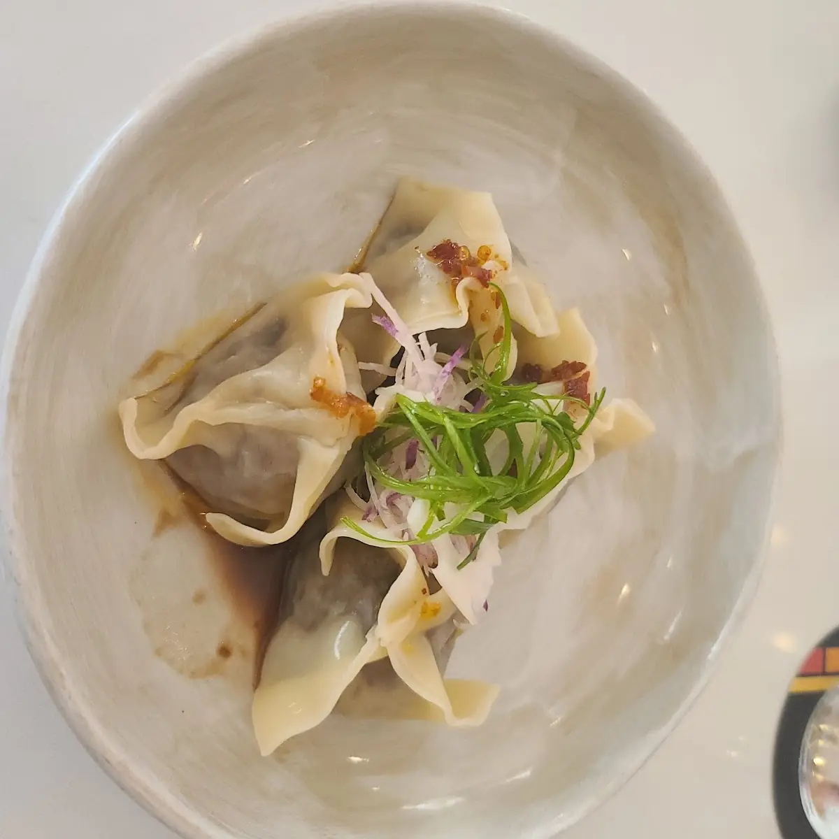Braised Beef Short Rib Wontons