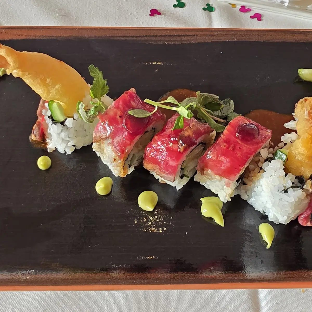 Spicy Tuna Crab Sushi Rolls