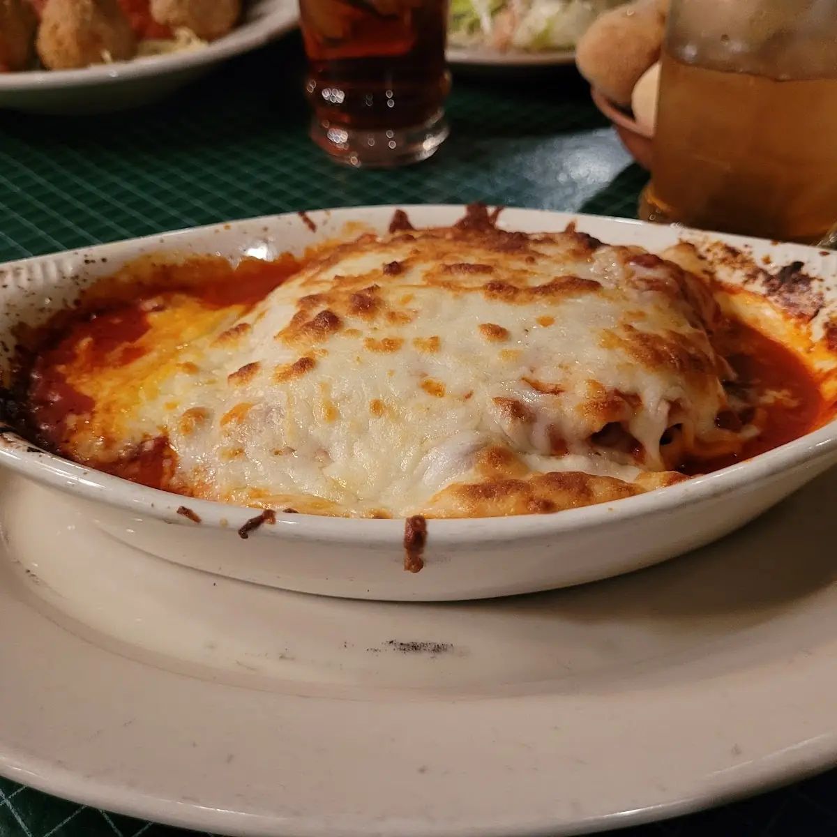 Red Sauce and Cheese on Top