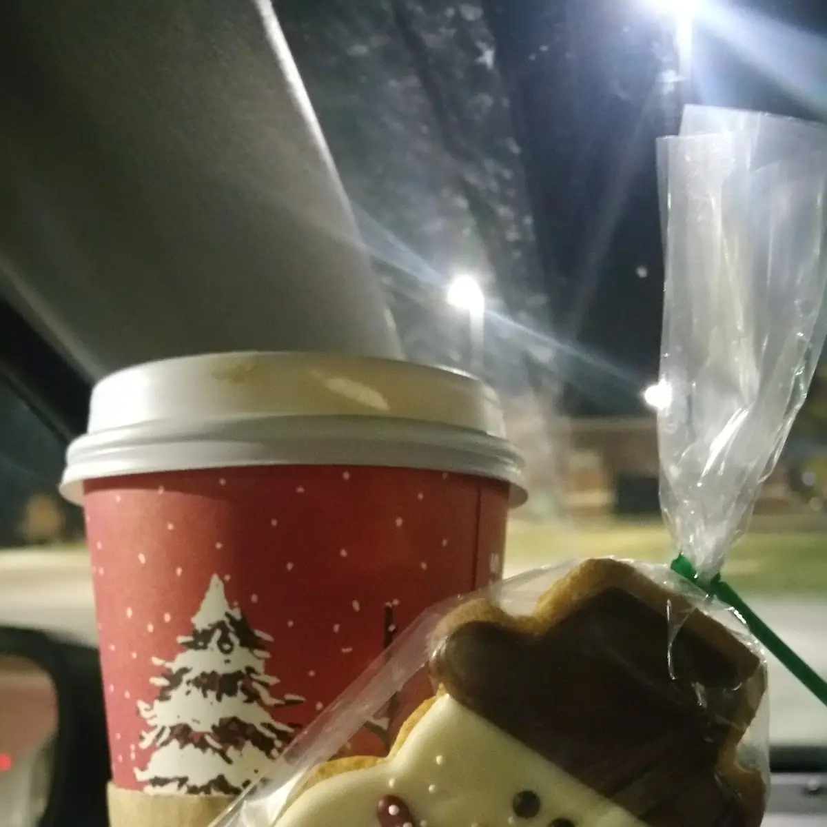 Coffee & Christmas Sugar Cookie