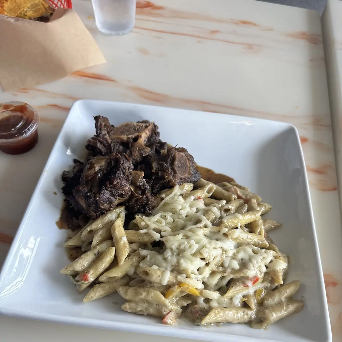 Oxtail Rasta Pasta