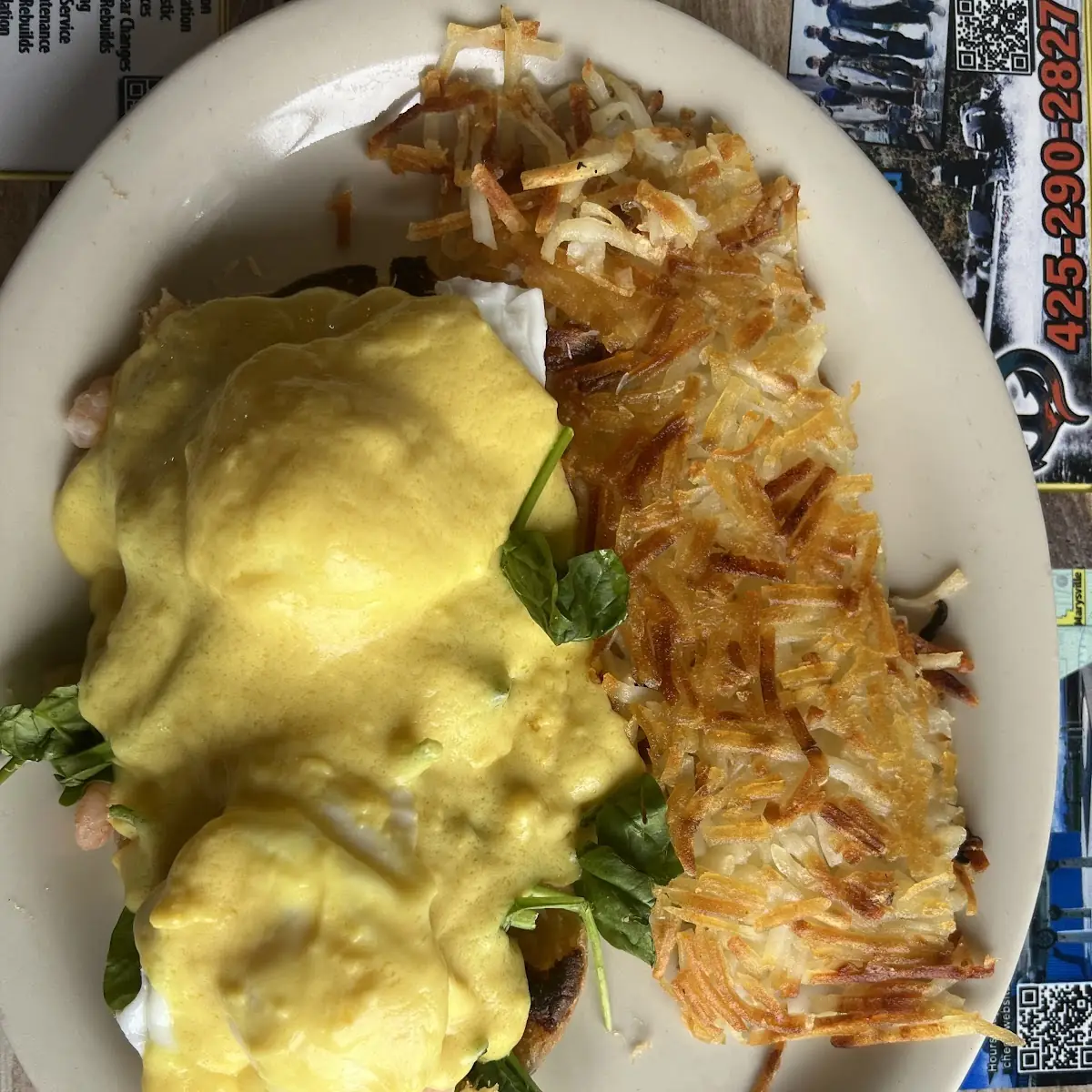 Vegetarian Eggs Benedict