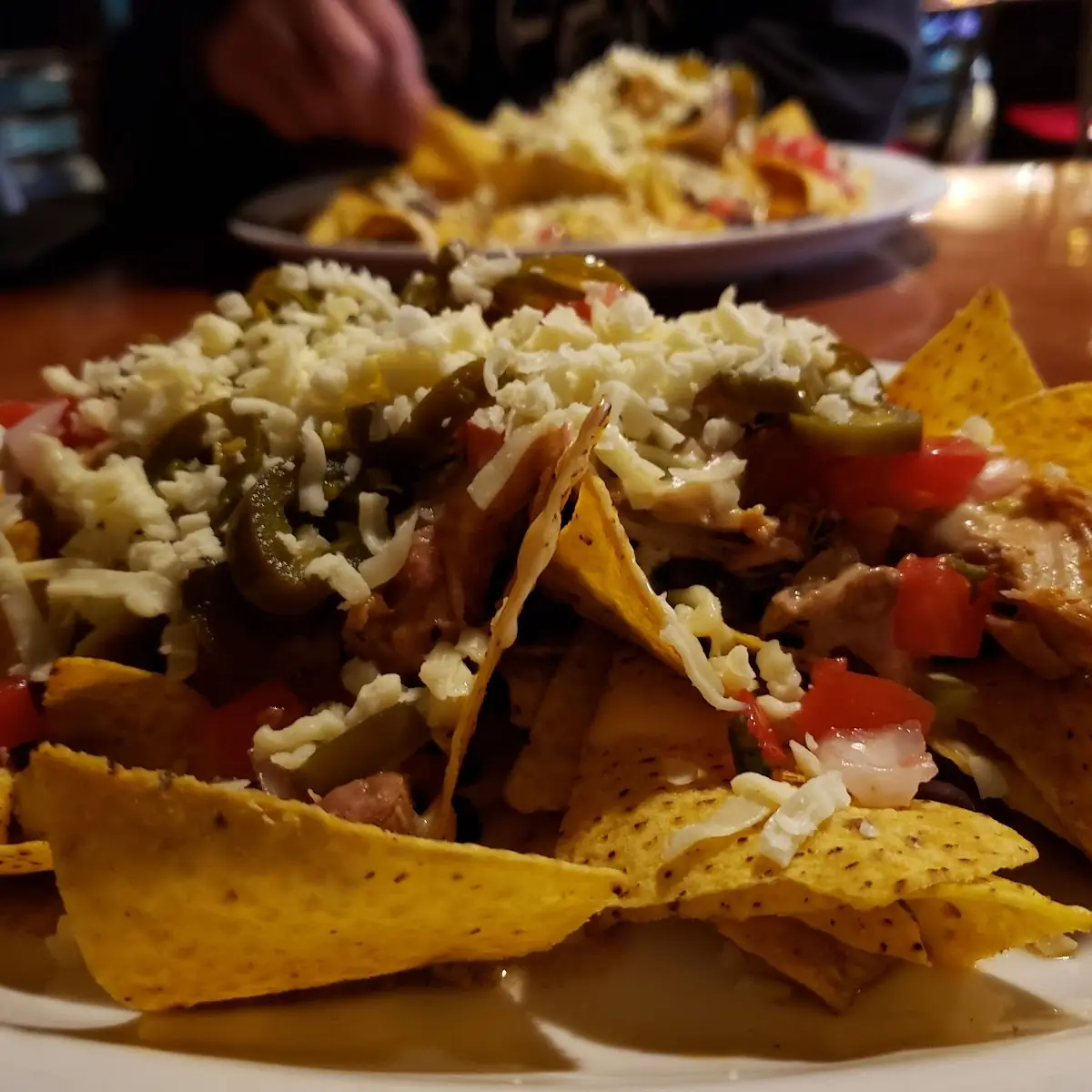 btb Loaded Chicken Nachos