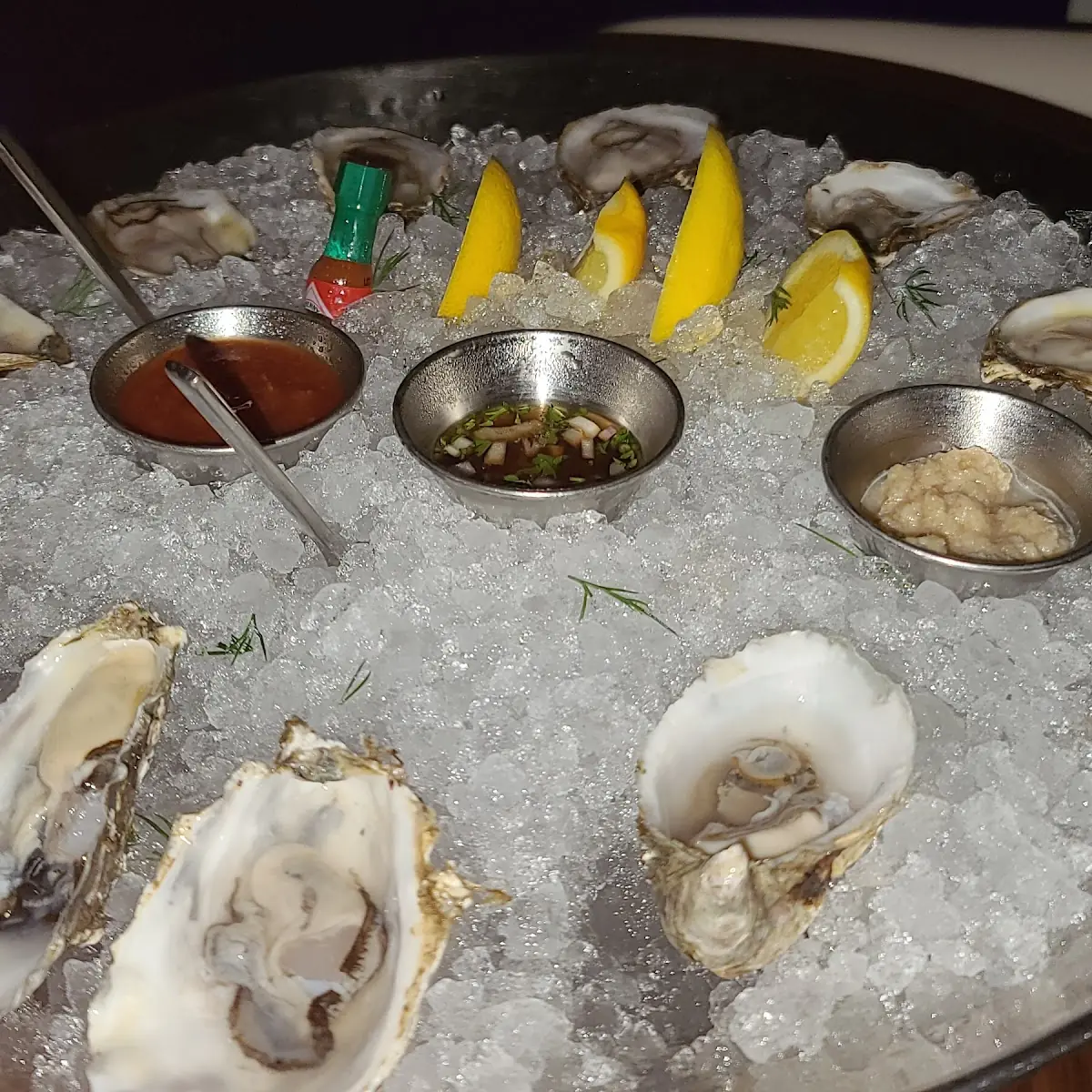 Oysters on a Half Shell