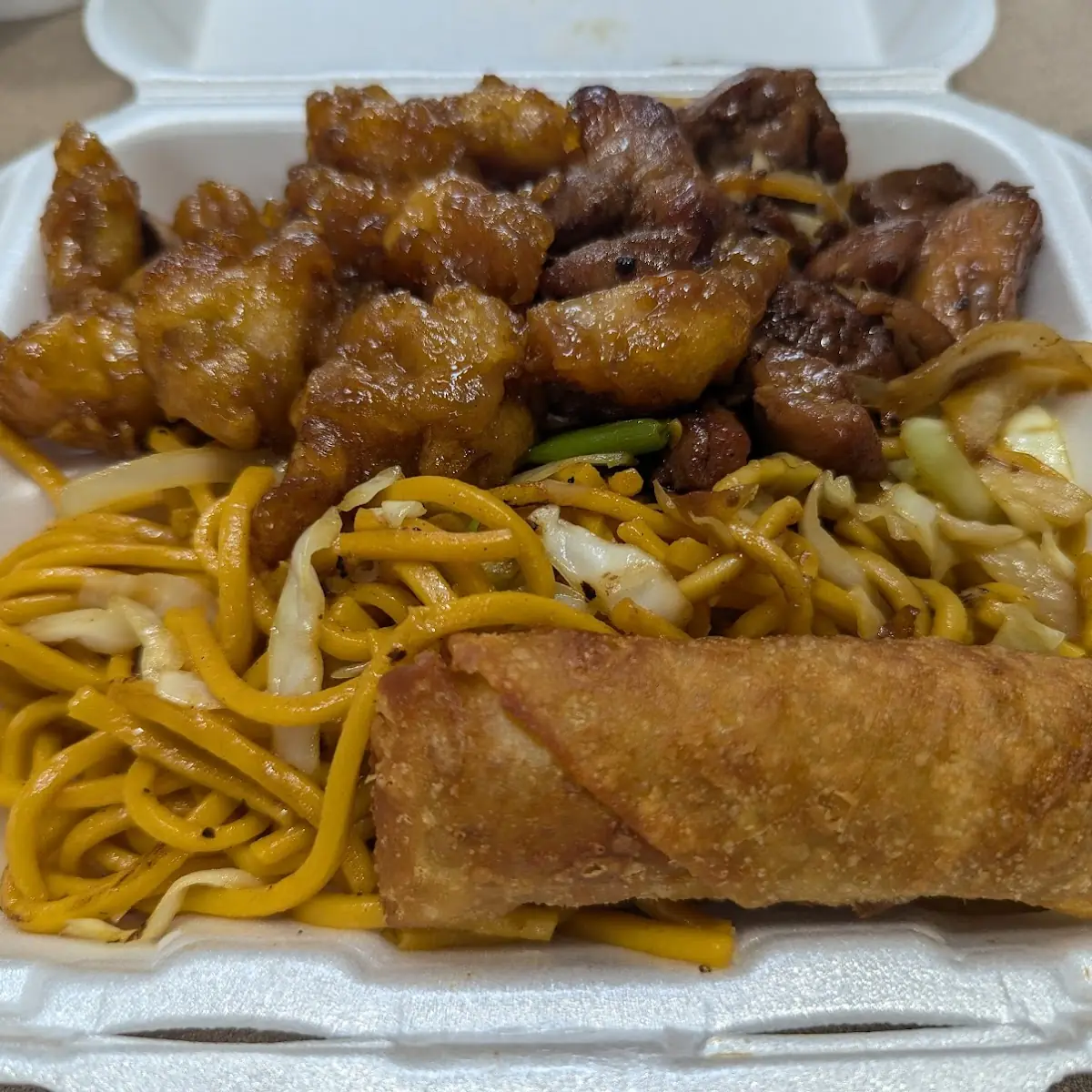 Honey Chicken and Teriyaki Chicken