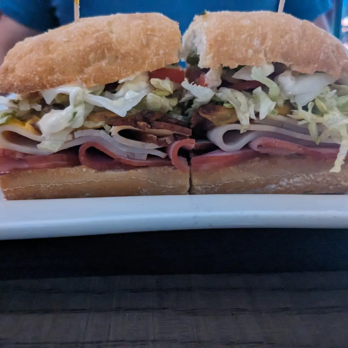 Club Sandwich with Avocado