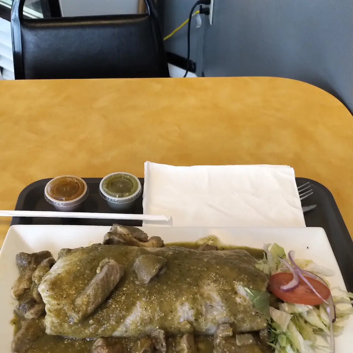 Chile Verde Burrito