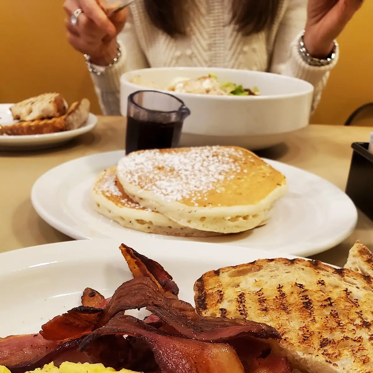 Scrambled Eggs and Bacon
