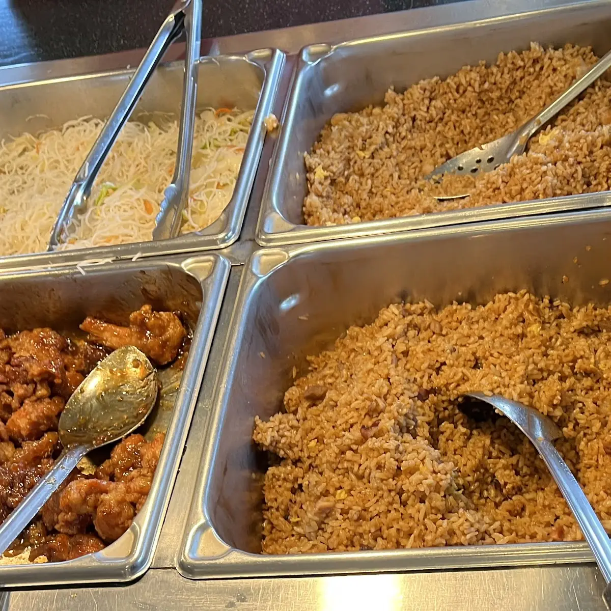 Fried Rice and Shrimp Fried Rice