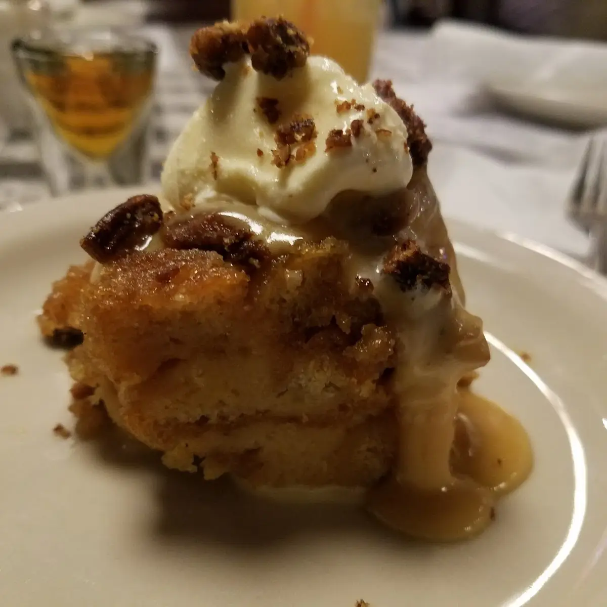 Pecan Praline Bread Pudding