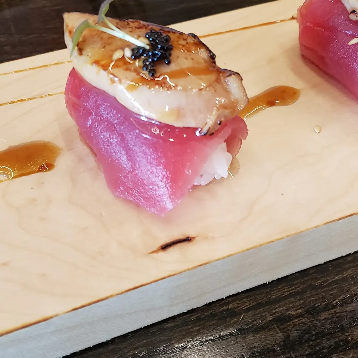 Seared Salmon Toro