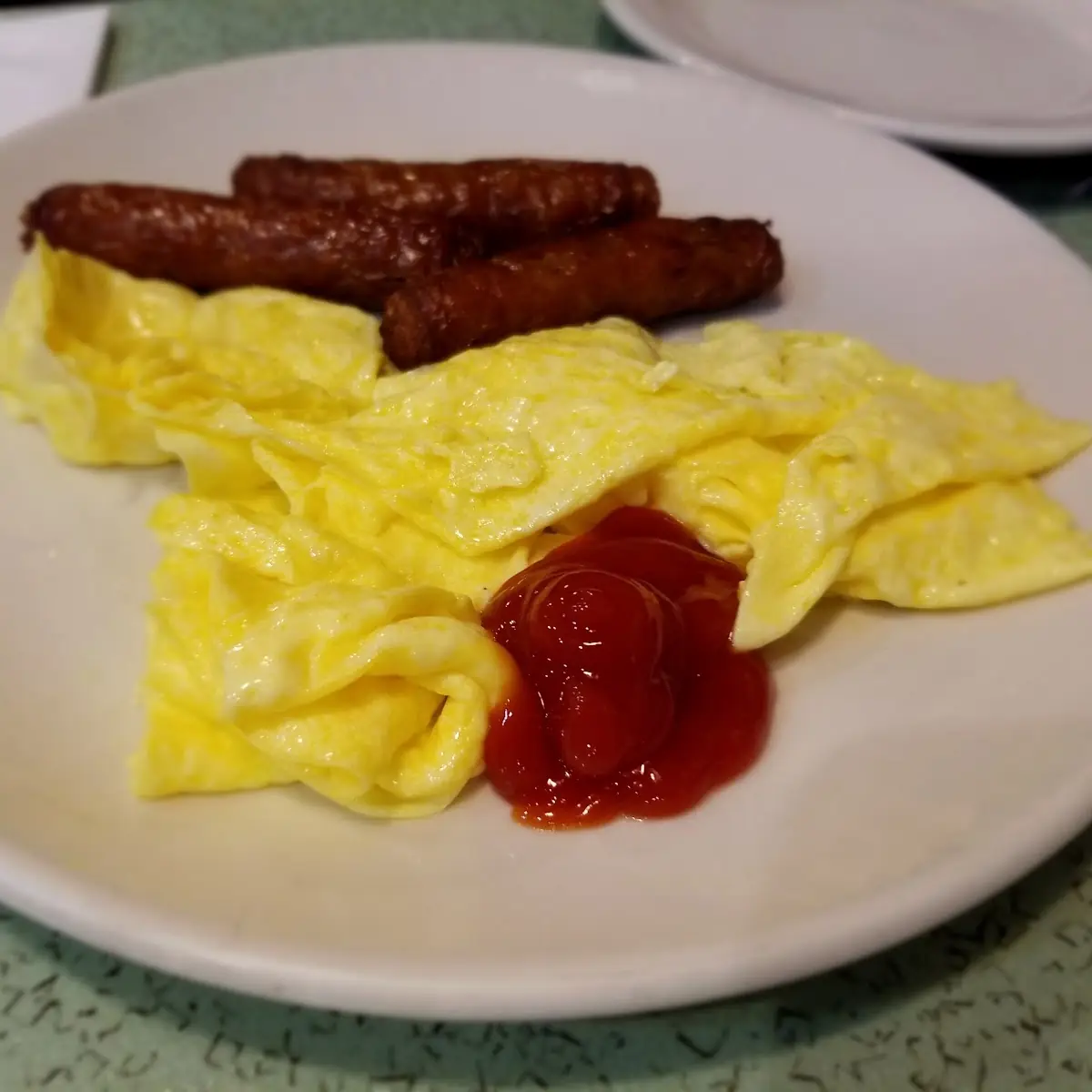 Two Scrambled Eggs with Cheese