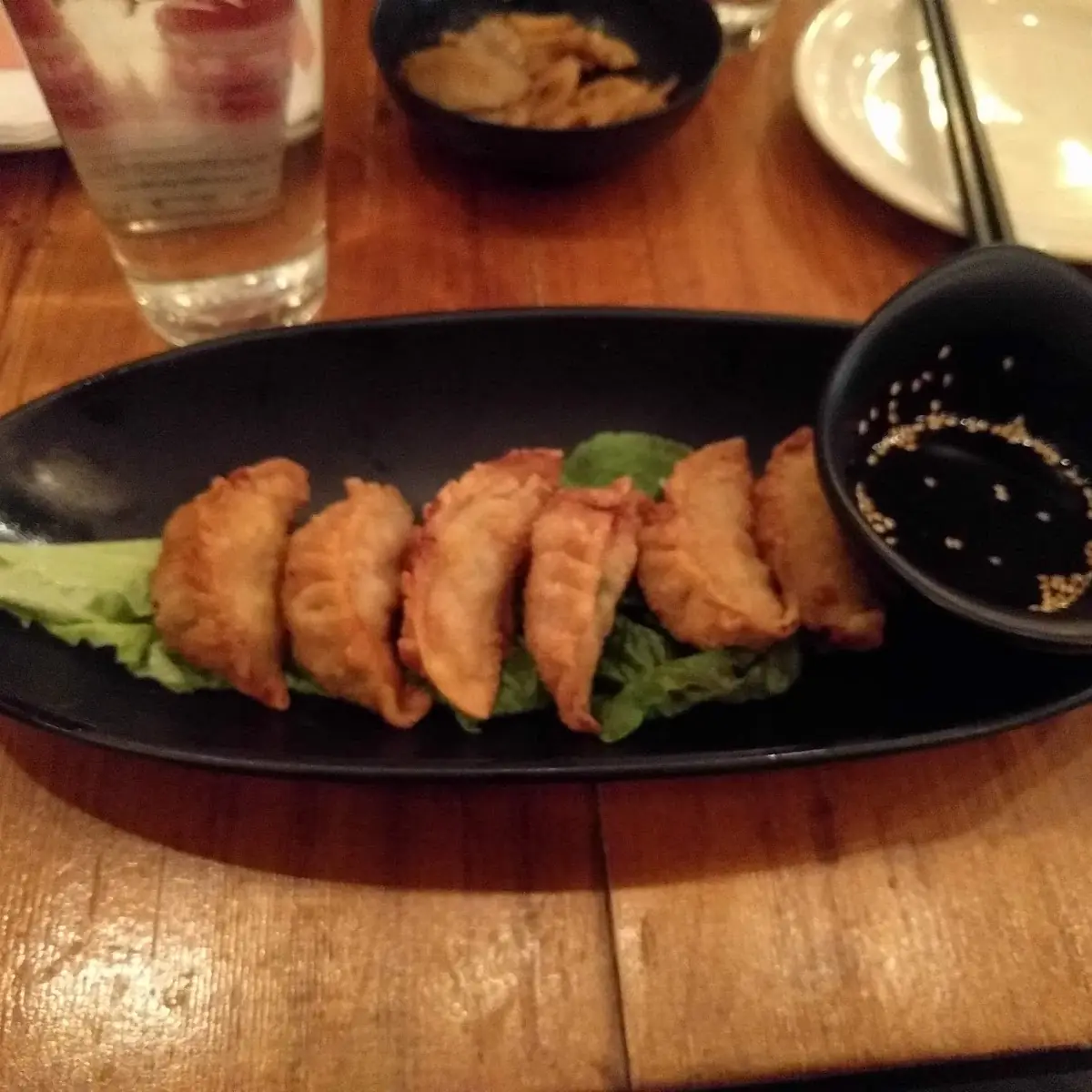 Fried Chicken Gyoza