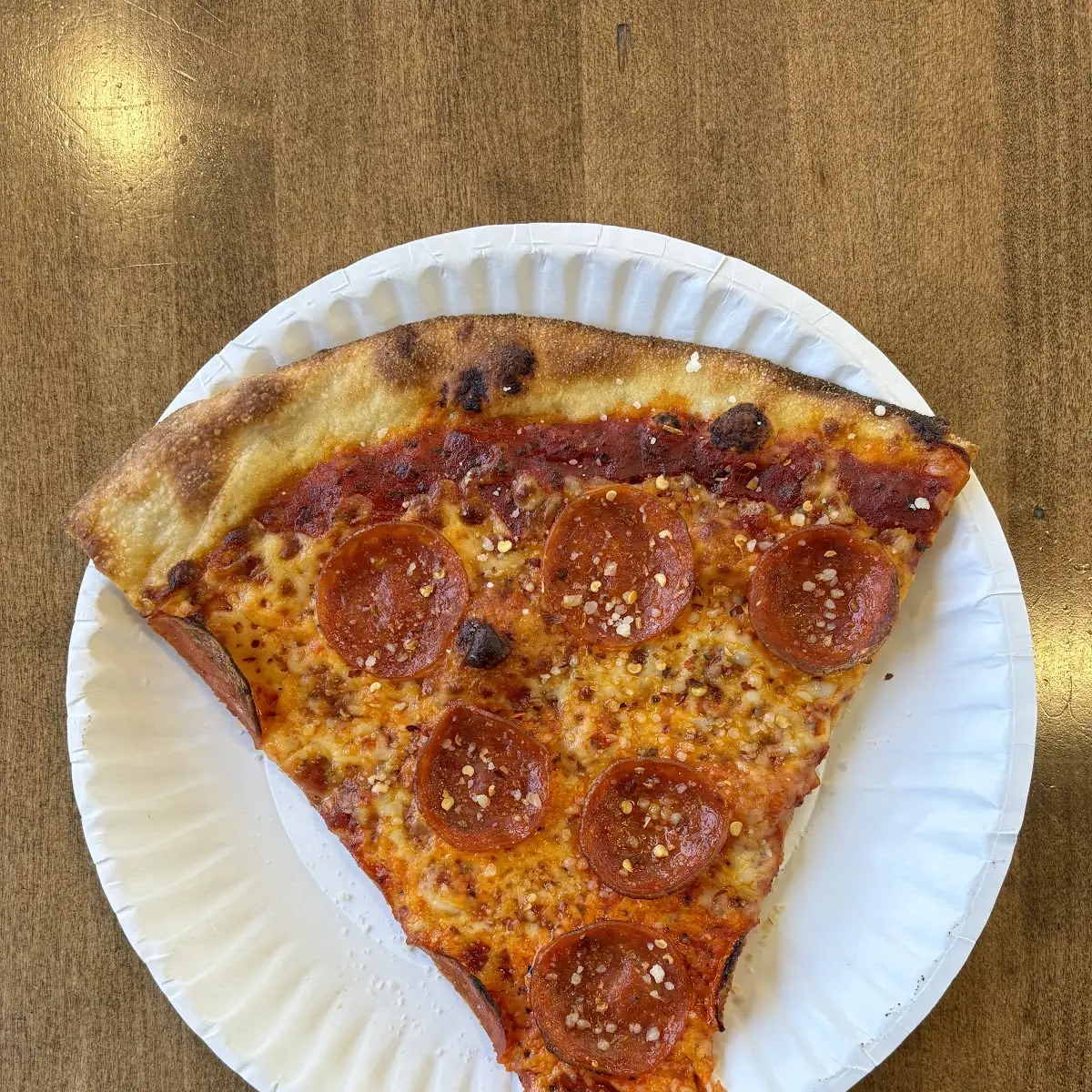 Single Pepperoni Pizza Slice