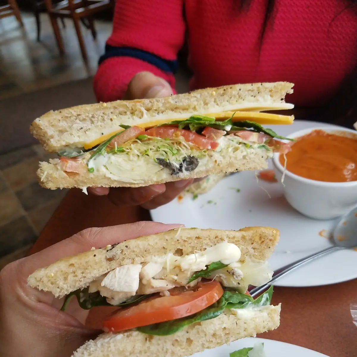 Garlic Chicken Sandwich