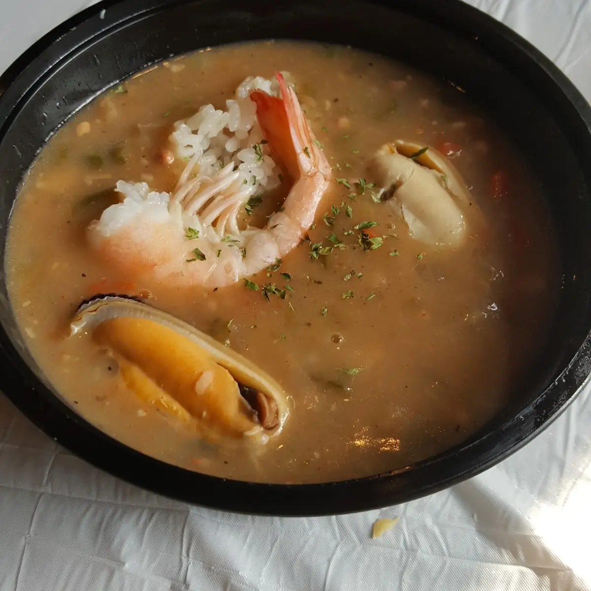 Seafood Gumbo White Rice