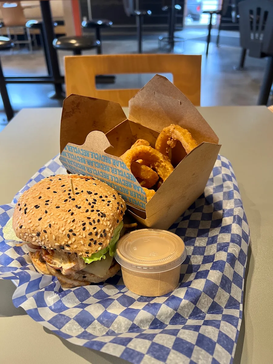 Halal Burger Combo