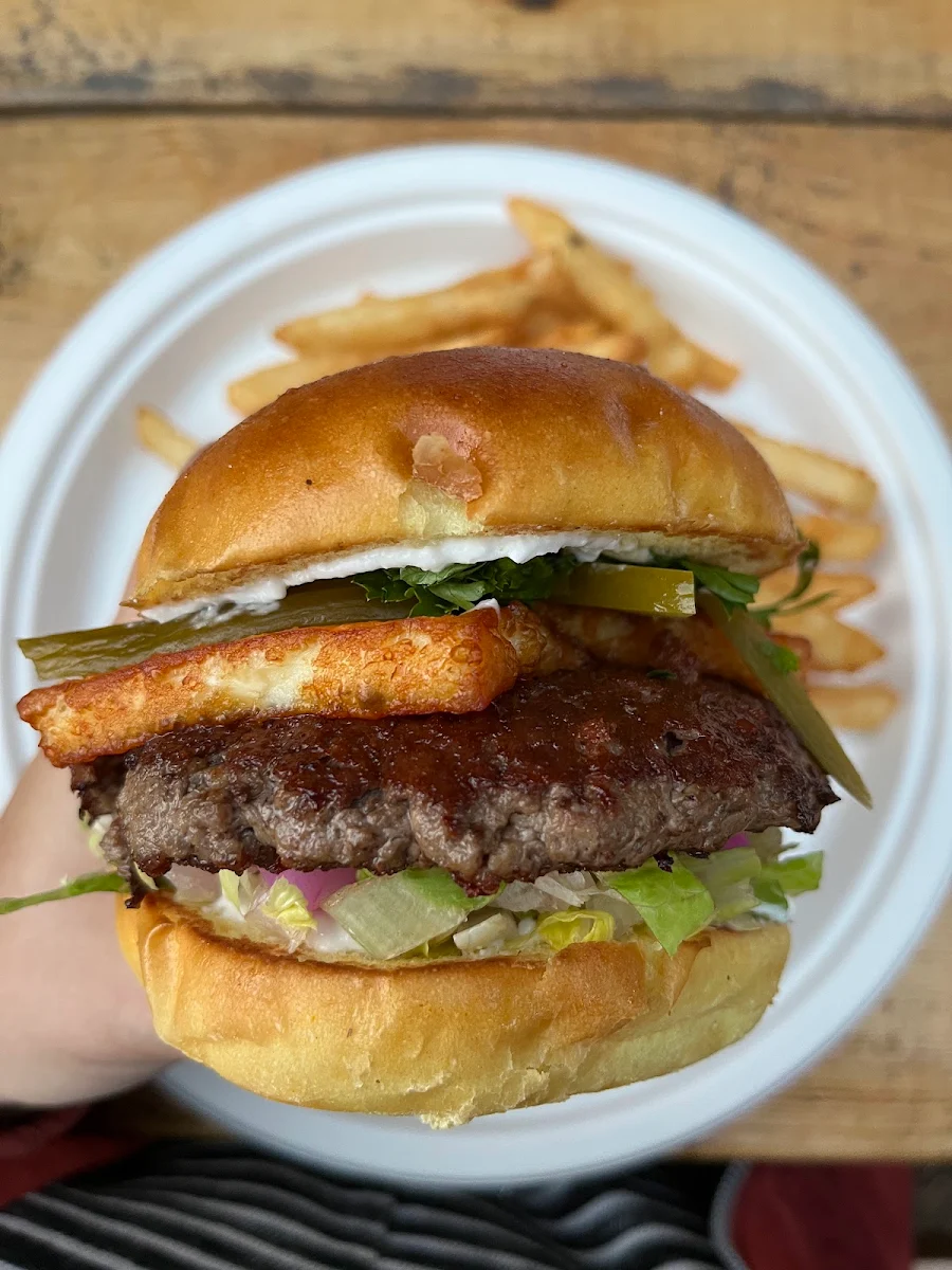 Halloumi Burger