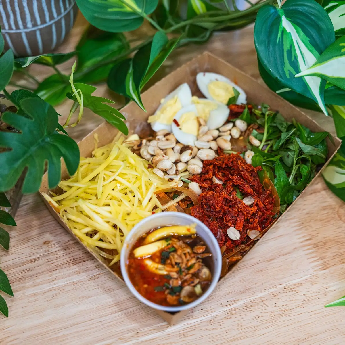 Rice Paper Salad Bánh Tráng Trộn