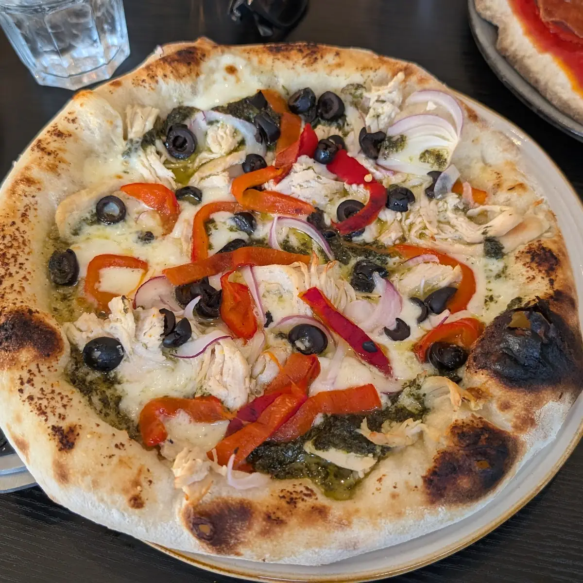 Chicken Pesto Pizza