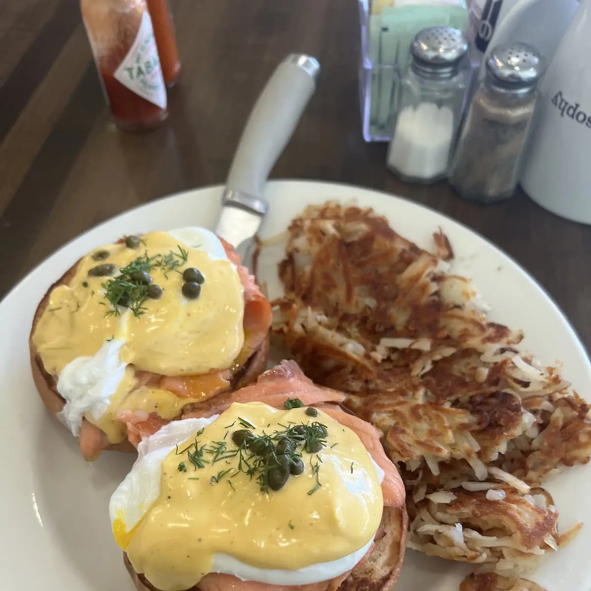 Lox & Onions Omelette