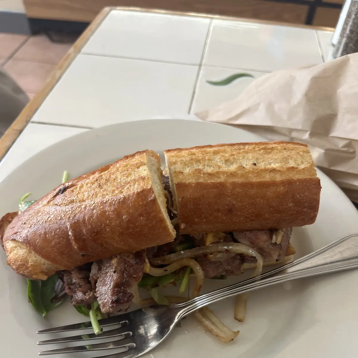Gold Chipotle Steak Sandwich