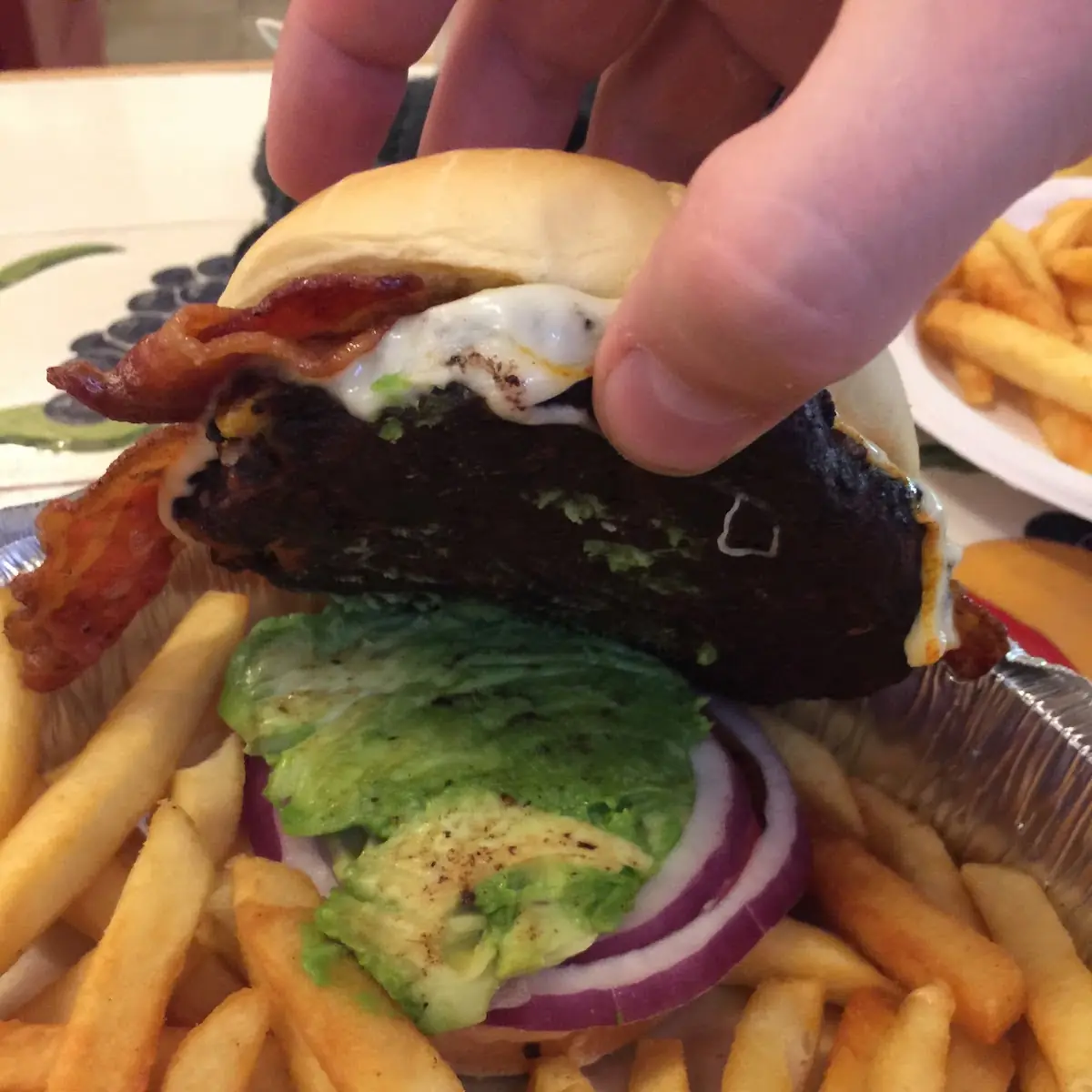 Spicy Black Bean Burger