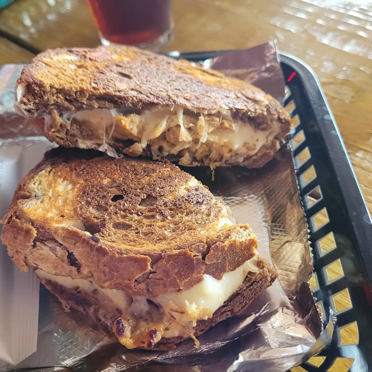 Ruben Grill Cheese Sandwich