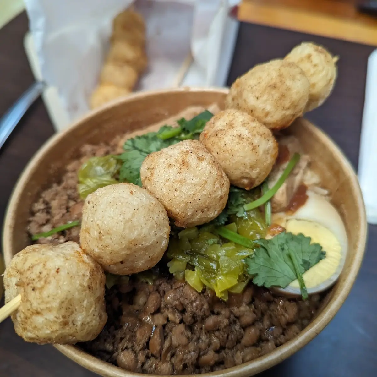 Fish Ball and Minced Pork