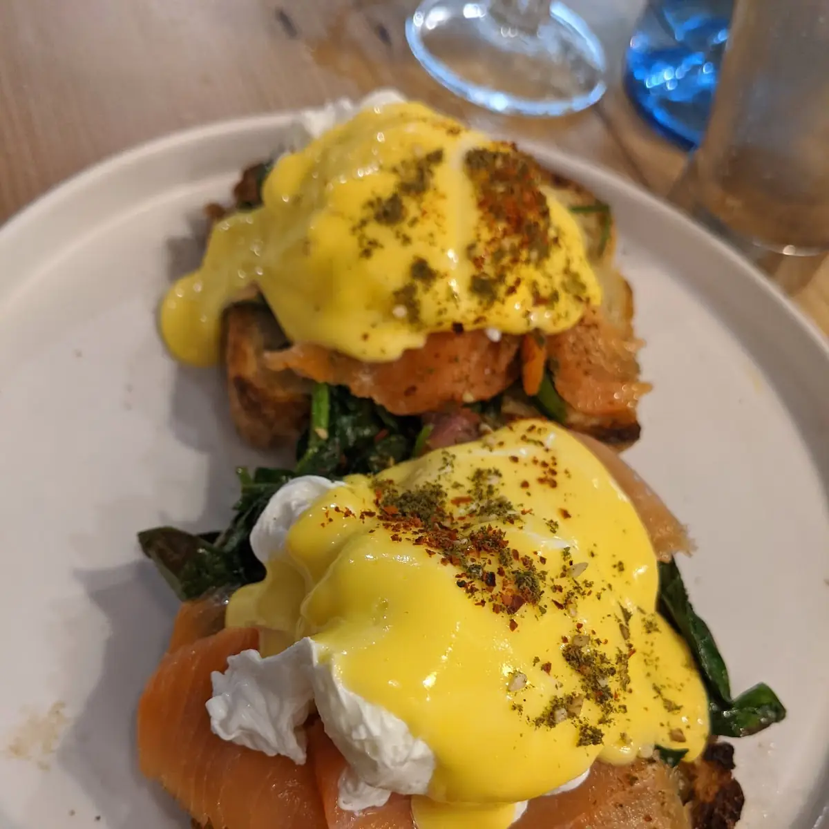 Salmon Benedict