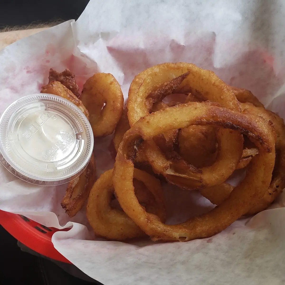 Blue Top Onion Rings Beer Batter
