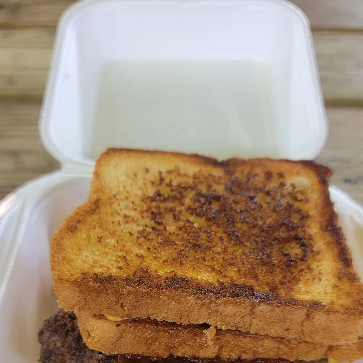 Grilled Cheese Cheeseburger