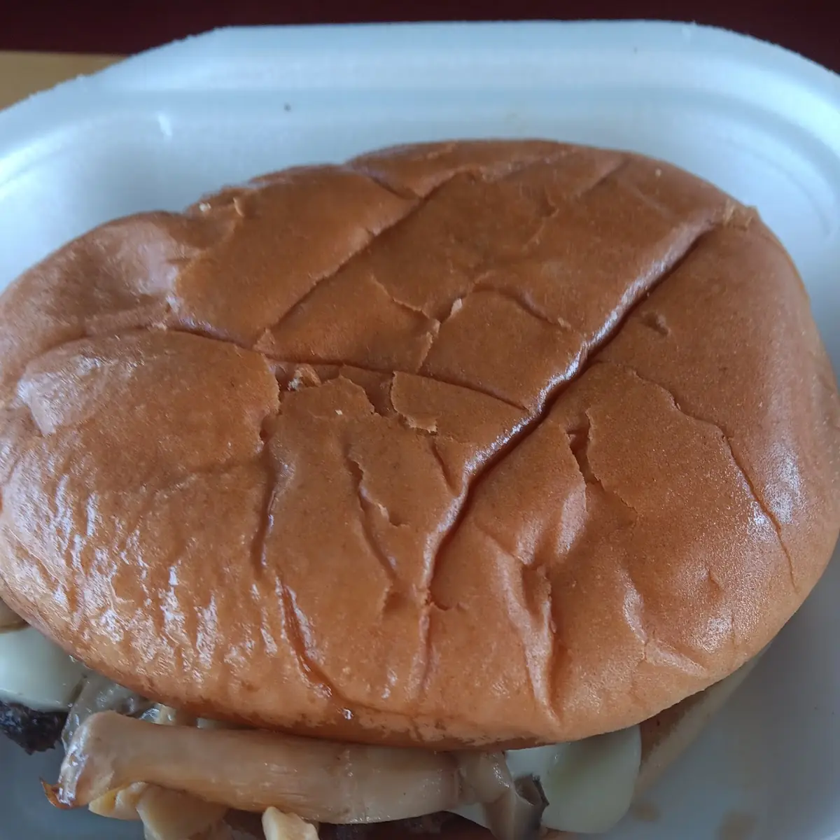 Mushroom Swiss Burger